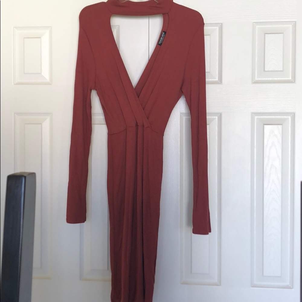 Sexy Marsala Dress Size Large